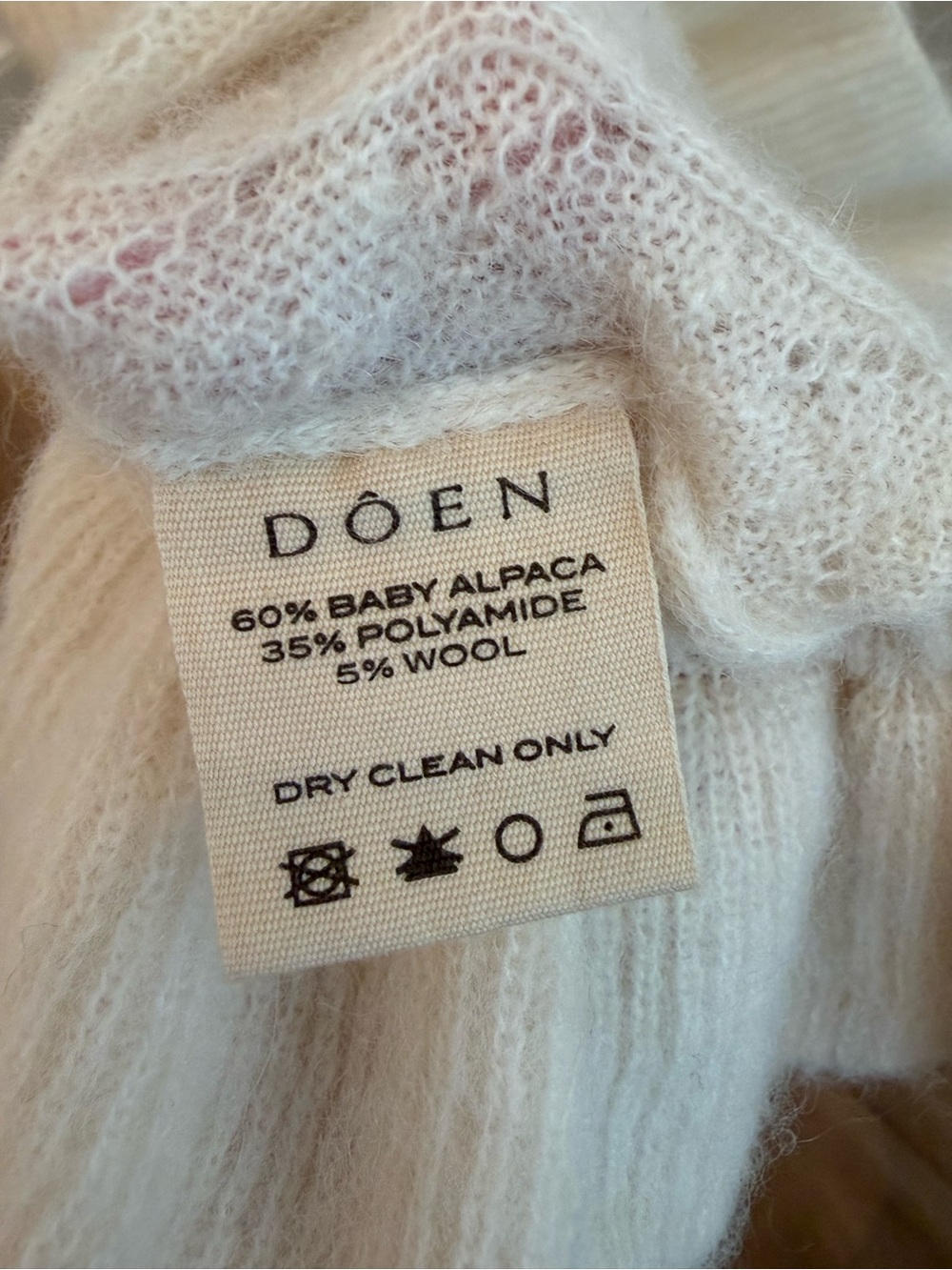 DÔEN Estella Dress in Cream